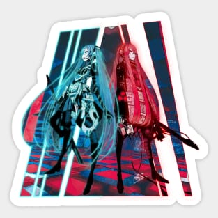 Vocaloid Hatsune Miku Megurine Luka anime girls Sticker